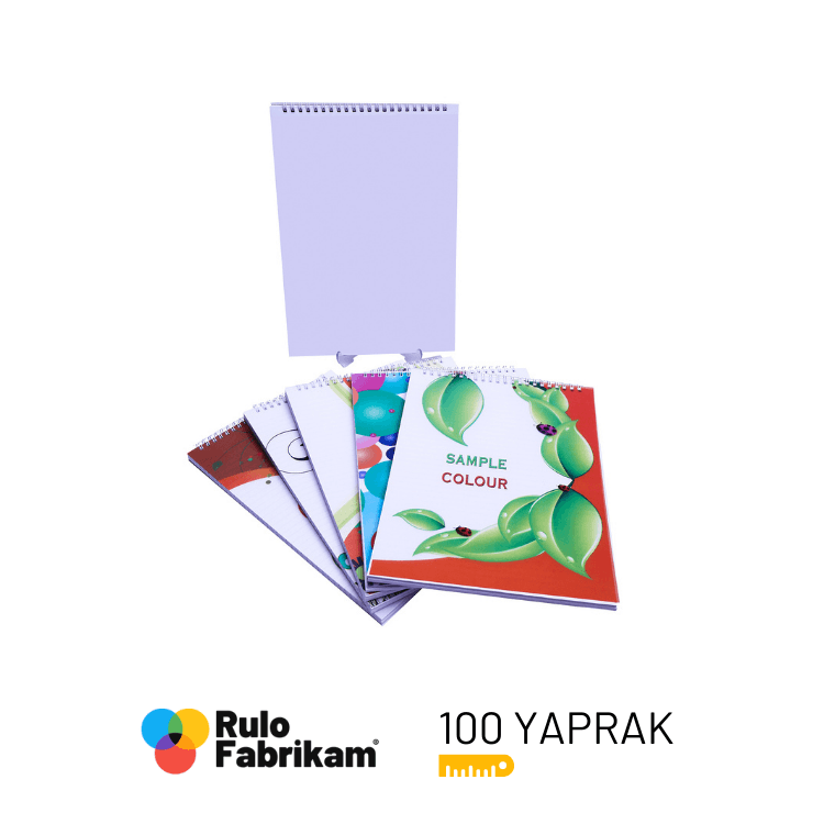 A4 Spralli Bloknot Düz