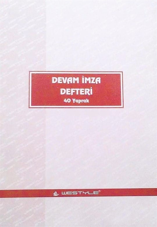 Devam İmza Defteri 40 Yaprak 6 Adet