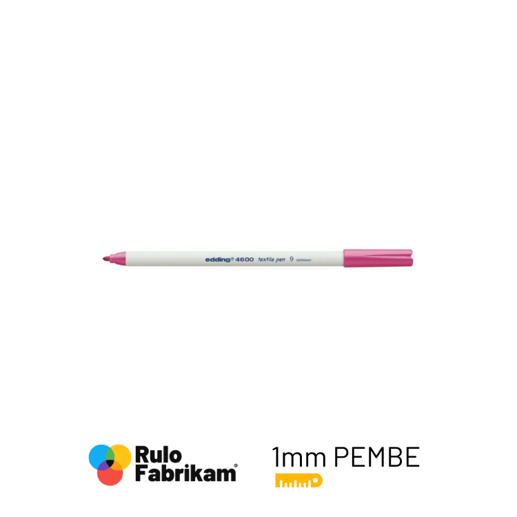 Edding T-Shirt Kalemi Pembe E-4600