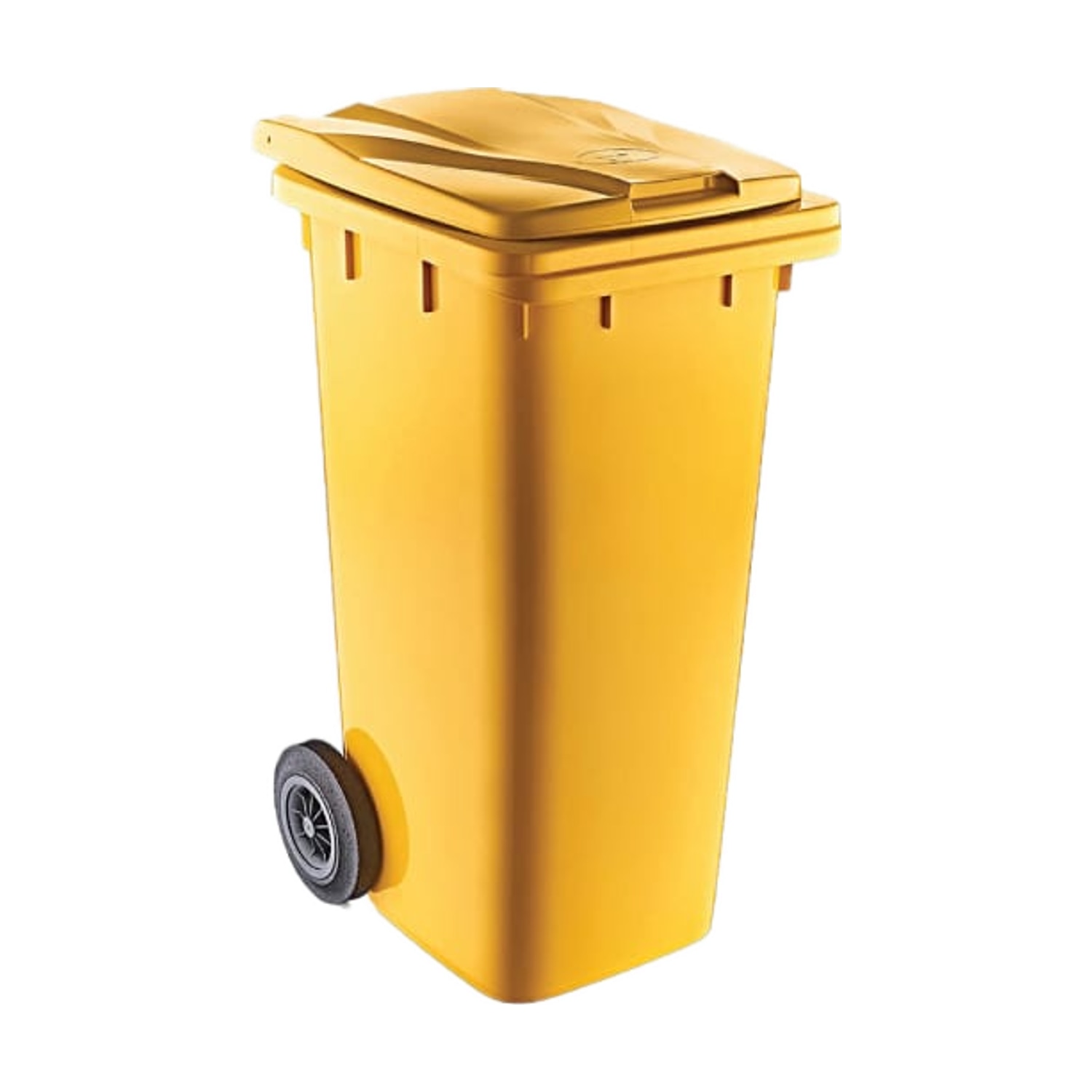Çöp Konteyneri 120 lt Sarı (6505), çöp konteynerleri ürünü, çöp kovaları ve geri dönüşüm