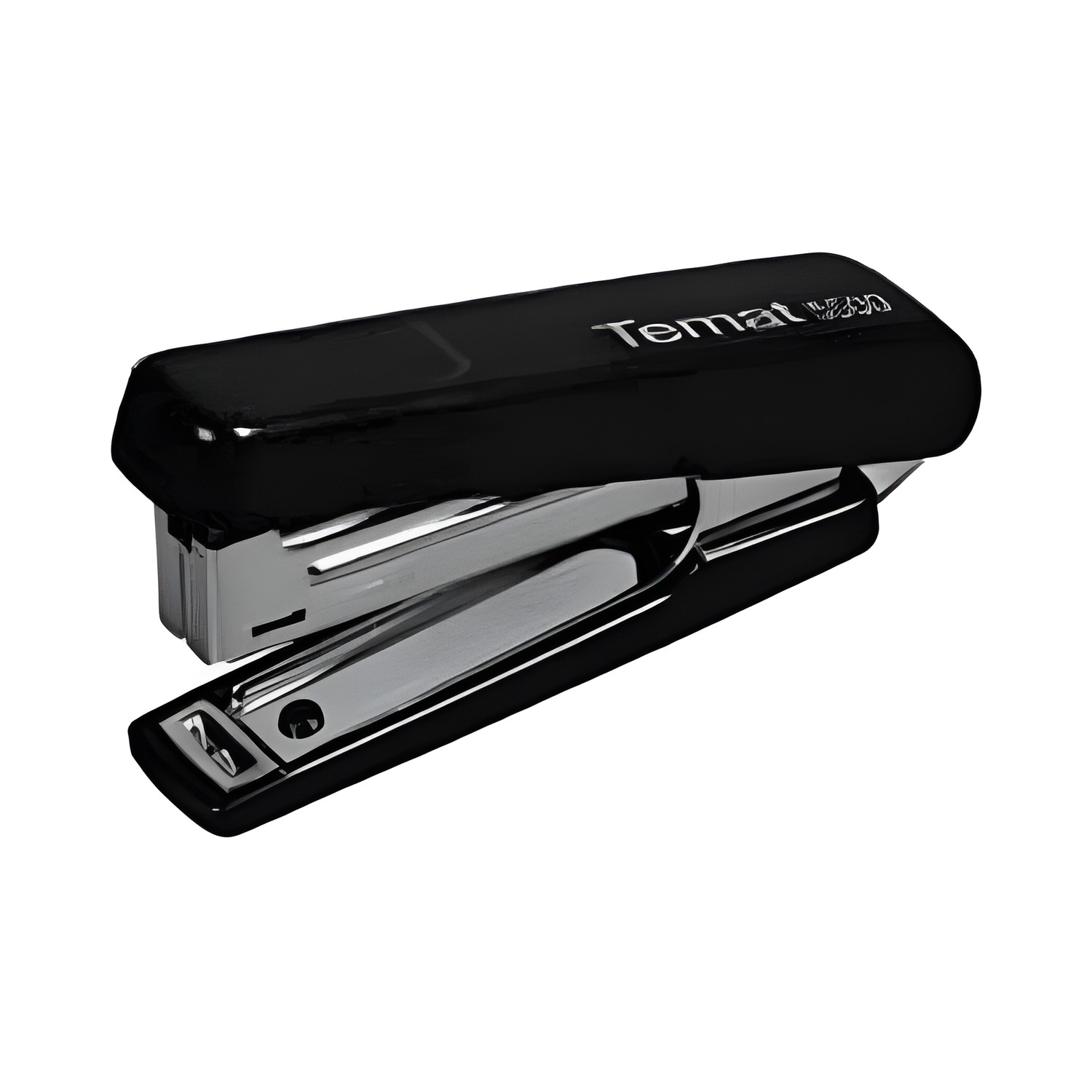 Temat 5500 No:10 mini zımba siyah, metal mekanizmalı siyah zımba
