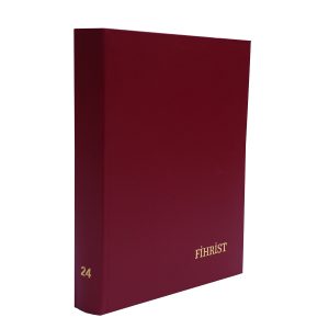 20X28 24'LÜ TİCARİ CİLT BEZLİ FİHRİST