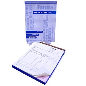 Fatura Defteri Otokopili 3 Nüsha 6 Cilt