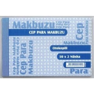Cep Para Makbuzu 2 Nüsha 12 Koçan
