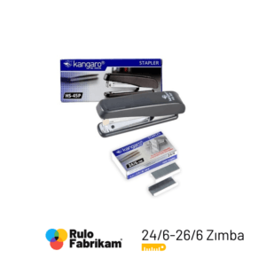 Kangaro HS-45P NO.24/6-26/6 Zımba Makinesi Siyah